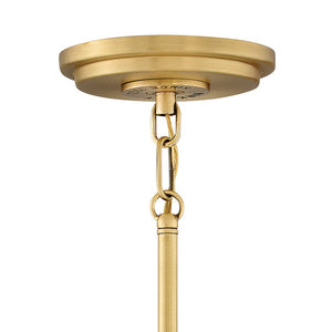 Marquis 13" Two Lights Medium Pendant, Satin Brass