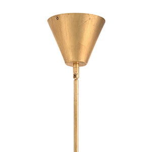 Alorin 20" Three Light Large Pendant, Distressed Brass