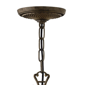 Beryl 22" Five Lights Small Single Tier Chandelier, Pearl Bronze
