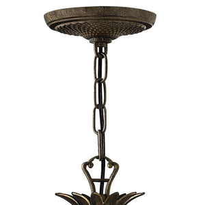 Beryl 28" Seven Lights Medium Single Tier Chandelier, Pearl Bronze