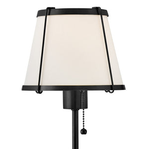 Coda 7" One Light Medium Sconce, Black