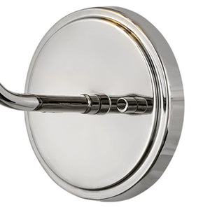 Coda 7" One Light Medium Sconce, Polished Nickel