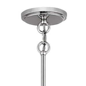 Coda 16" One Light Large Drum Pendant, Polished Nickel