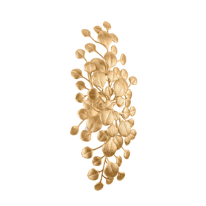 Arara 22" Six Light Wall Sconce, Vintage Gold Leaf
