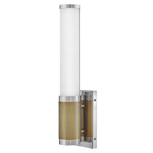 Tassel 4" Medium LED Sconce, Polished Nickel