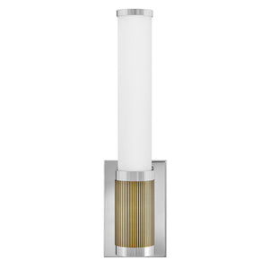 Tassel 4" Medium LED Sconce, Polished Nickel