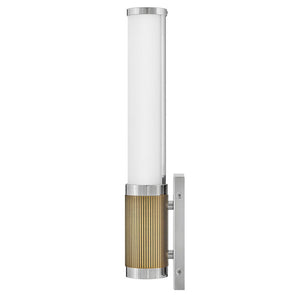 Tassel 4" Medium LED Sconce, Polished Nickel