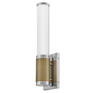 Tassel 4" Medium LED Sconce, Polished Nickel