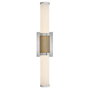 Tassel 23" Medium LED Vanity, Polished Nickel