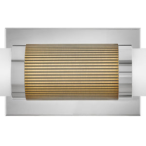 Tassel 23" Medium LED Vanity, Polished Nickel
