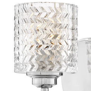 Tempo 5" One Light Small Vanity, Chrome