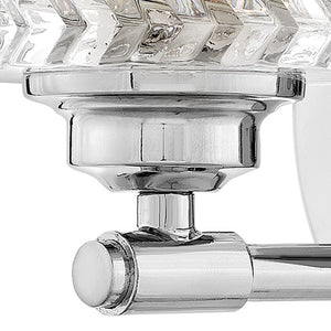 Tempo 5" One Light Small Vanity, Chrome