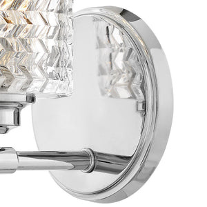Tempo 5" One Light Small Vanity, Chrome