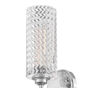 Tempo 5" One Light Medium Sconce, Chrome