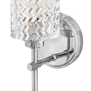 Tempo 5" One Light Medium Sconce, Chrome
