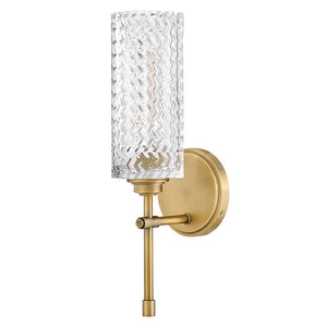 Tempo 5" One Light Medium Sconce, Heritage Brass