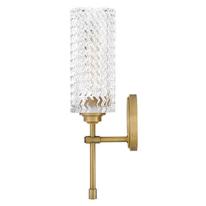 Tempo 5" One Light Medium Sconce, Heritage Brass