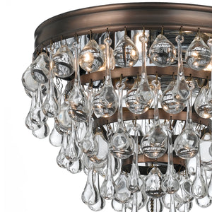 Bauble 10.5'' Three Light Flush Mount, Bronze - Alternate Product Image 1.jpg