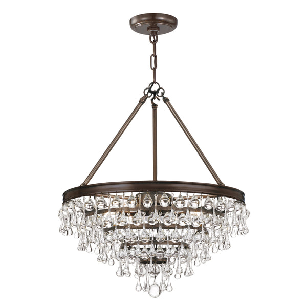 Bauble 20'' Six Light Chandelier, Bronze - Alternate Product Image 1.jpg