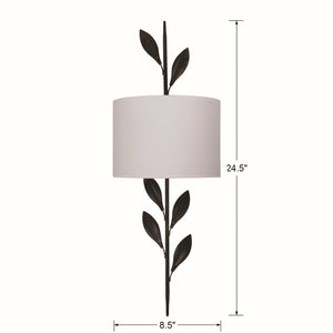 Laurel 8.5'' Two Light Wall Sconce, English Bronze - Alternate Product Image 3.jpg