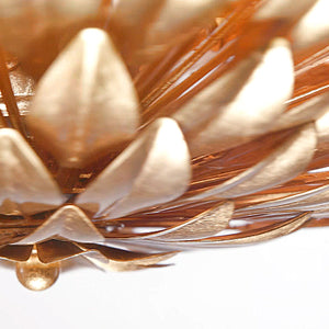 Laurel 24'' Six Light Flush Mount, Antique Gold - Alternate Product Image 2.jpg