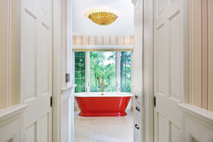 Laurel 24'' Six Light Flush Mount, Antique Gold Alt 5.jpg