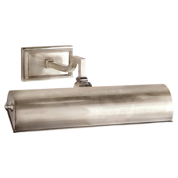 Dean 13.5" One Light Picture Light, Brushed Nickel