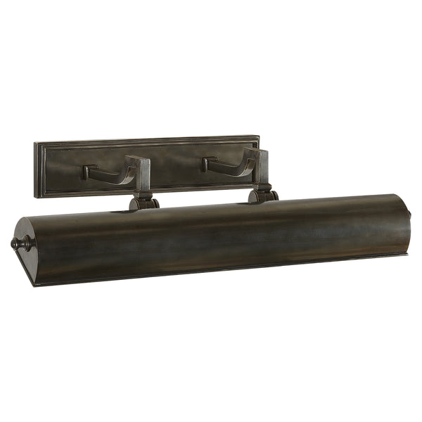 Dean 19.5" Two Light Picture Light, Gun Metal