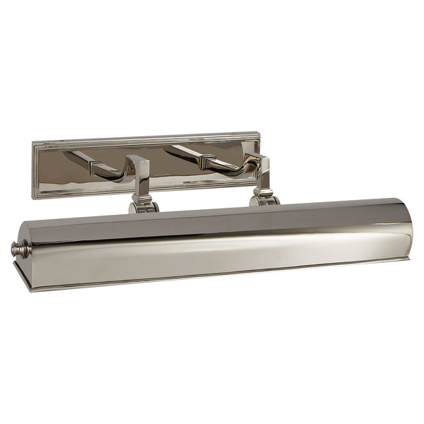 Dean 19.5" Two Light Picture Light, Polished Nickel