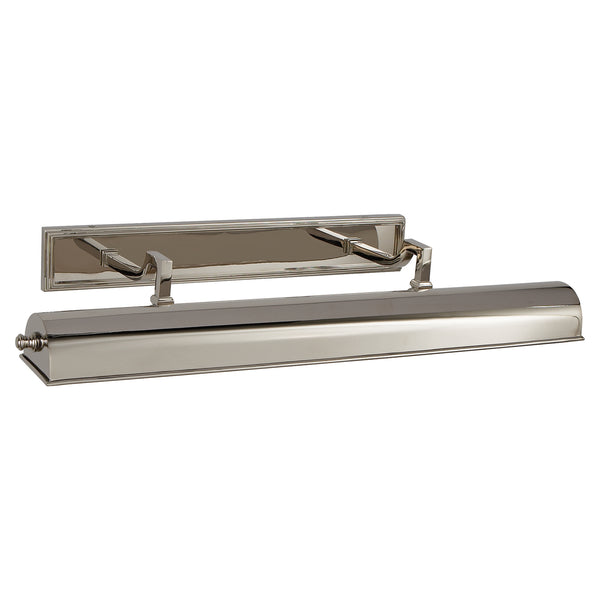 Dean 25.5" Two Light Picture Light, Polished Nickel