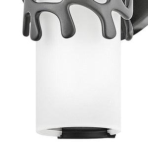 Thyron 5" Medium LED Sconce, Black