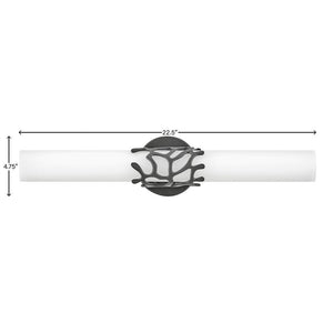Thyron 22" Medium LED Vanity, Black