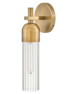 Margo 5" One Light Medium Sconce, Heritage Brass