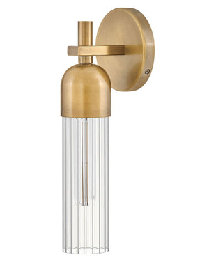 Margo 5" One Light Medium Sconce, Heritage Brass