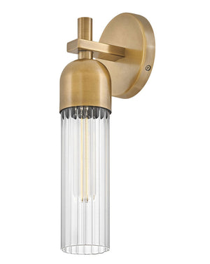 Margo 5" One Light Medium Sconce, Heritage Brass