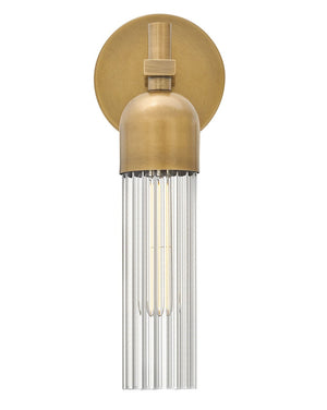 Margo 5" One Light Medium Sconce, Heritage Brass