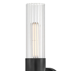 Margo 5" Two Lights Large Sconce, Black
