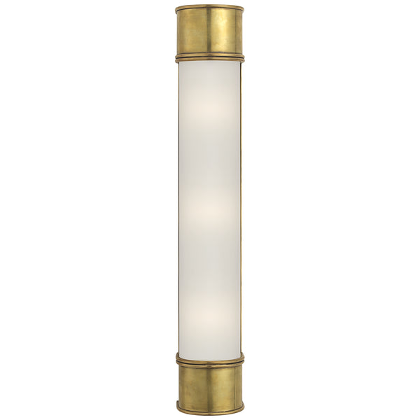 Oxford 4" Three Light Bath Sconce, Antique-Burnished Brass