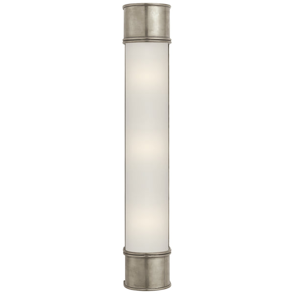 Oxford 4" Three Light Bath Sconce, Antique Nickel