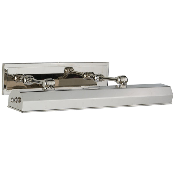 Dorchester 24" Two Light Picture Light, Polished Nickel