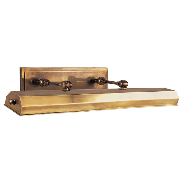 Dorchester 30" Four Light Picture Light, Antique-Burnished Brass