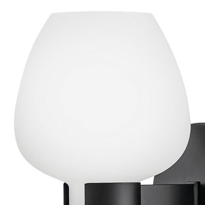 Rumba 5" One Light Small Sconce, Black