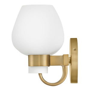 Rumba 15" Two Lights Small Vanity, Heritage Brass