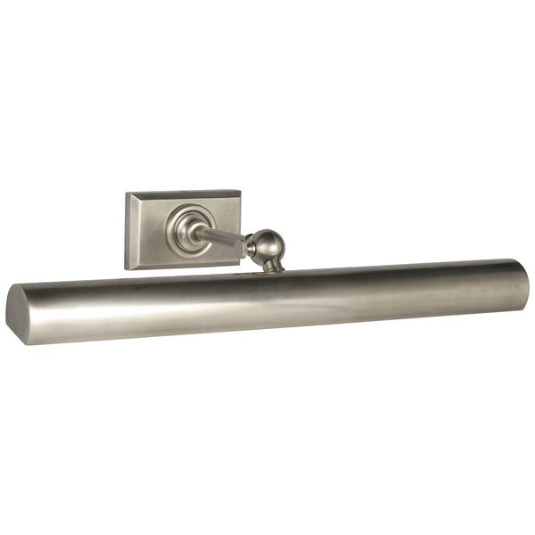 Cabinet Maker 18" Two Light Picture Light, Antique Nickel
