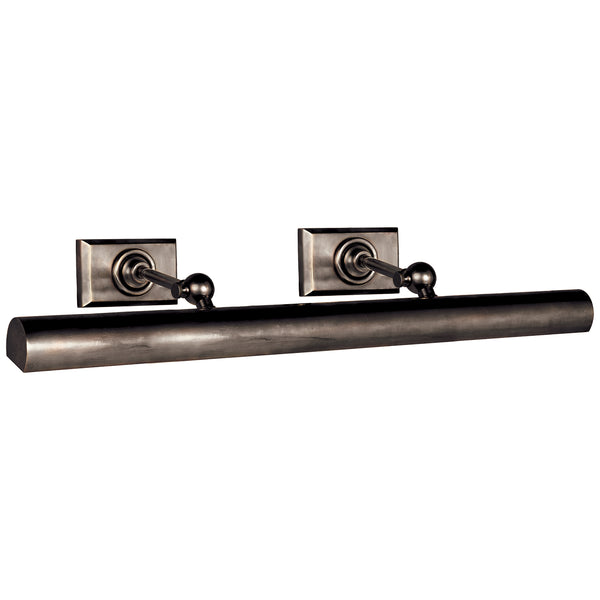 Cabinet Maker 24" Two Light Picture Light, Bronze