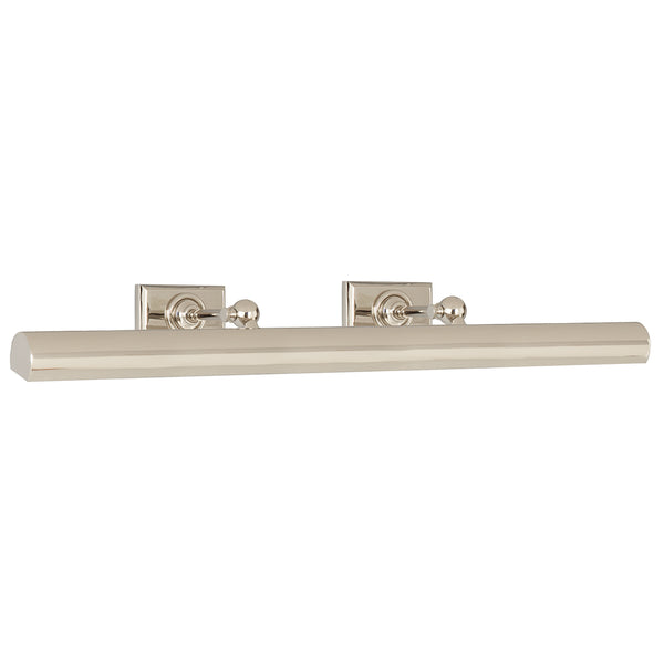 Cabinet Maker 30" Four Light Picture Light, Polished Nickel