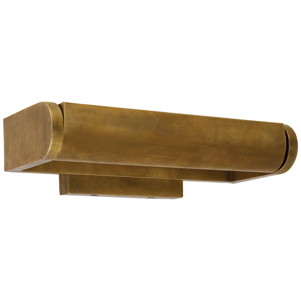David 12" One Light Wall Sconce, Hand-Rubbed Antique Brass