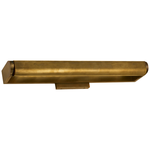 David 24" Three Light Wall Sconce, Hand-Rubbed Antique Brass