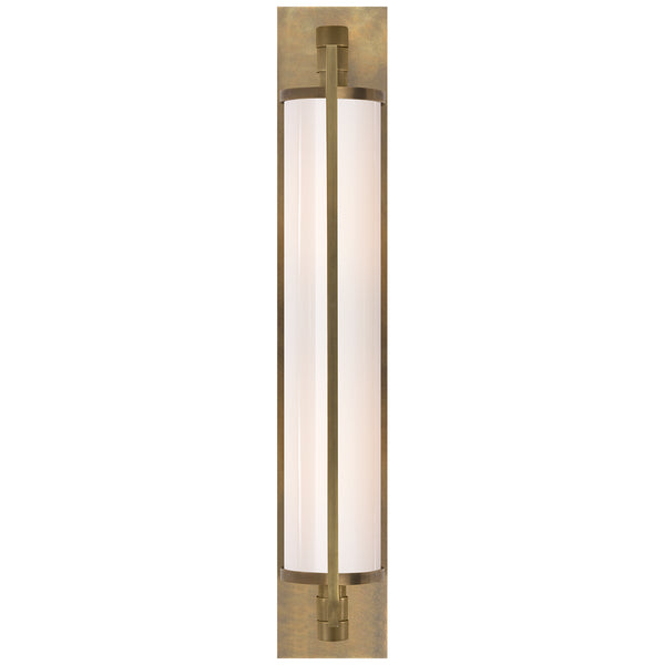 Keeley 3.5" Two Light Wall Sconce, Hand-Rubbed Antique Brass