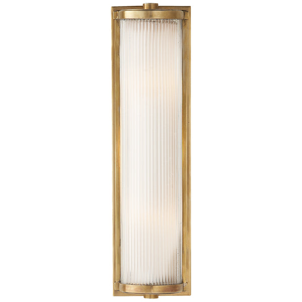 Dresser 5" Two Light Wall Sconce, Hand-Rubbed Antique Brass